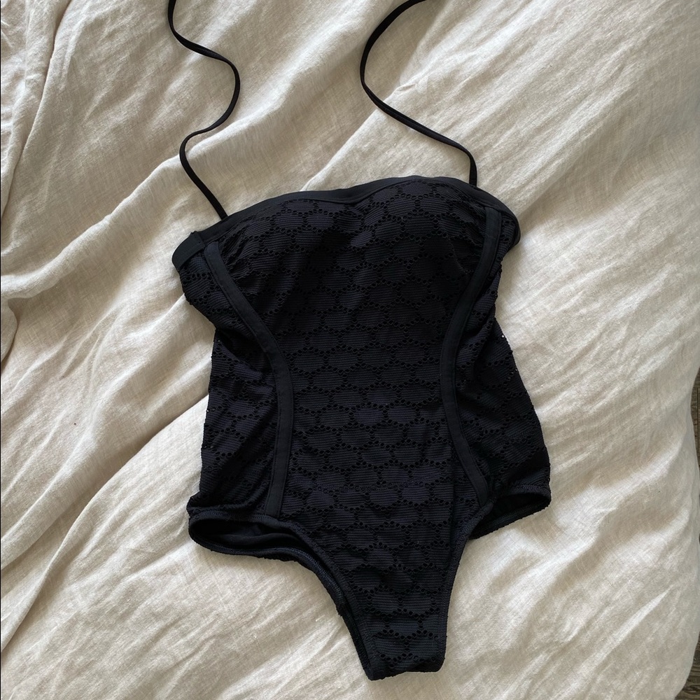 Robin Piccone Cutout One Piece Swimsuit